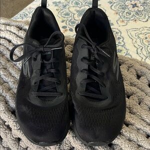Skechers Black Athletic Shoes